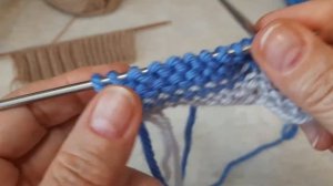 Эластичный Набор Петель Спицами для Резинки 1х1 и 2х2 | Видео