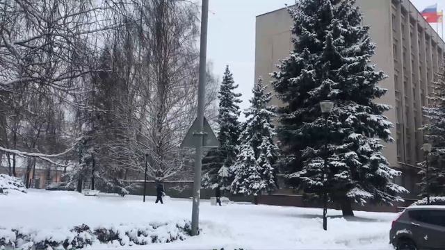 Немного зимы.