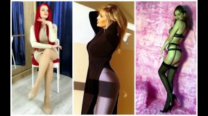 Best Sexy Nylon Pantyhose Legs Girls TikTok Collection#72 | Девушки в Чулках и Колготках из ТикТока