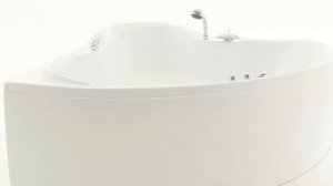 Ванна акриловая угловая Тритон ТРОЯ 150*150*63 с панелью, каркасом, сифоном