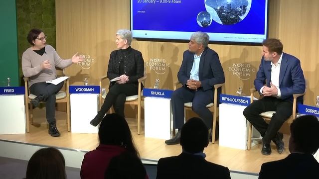 AI and White-Collar Jobs | Davos 2023 | World Economic Forum смотреть онлайн