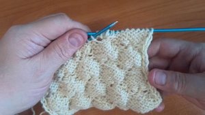 УЗОР ВОЗДУШНЫЕ ШАРЫ! Для любых изделий! Вязание узоров спицами