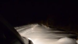 Nissan Tiida Latio e4WD по снегу