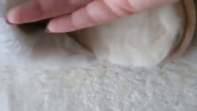 Тапочки из овечьего меха с тканью гобелен 