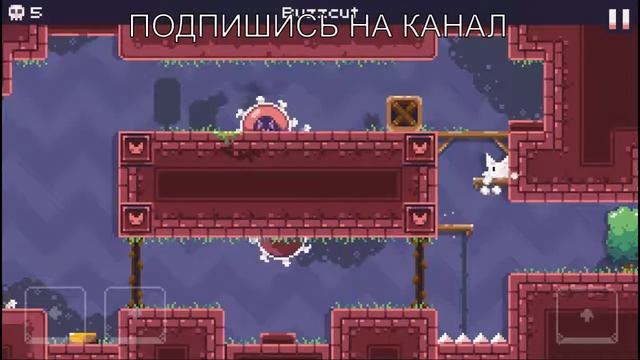 Платформер-головоломка про котика / Cat Bird / пиксельный проект смотреть онлайн