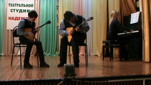 Кавалерийская   дуэт балалаек   Советская Гавань