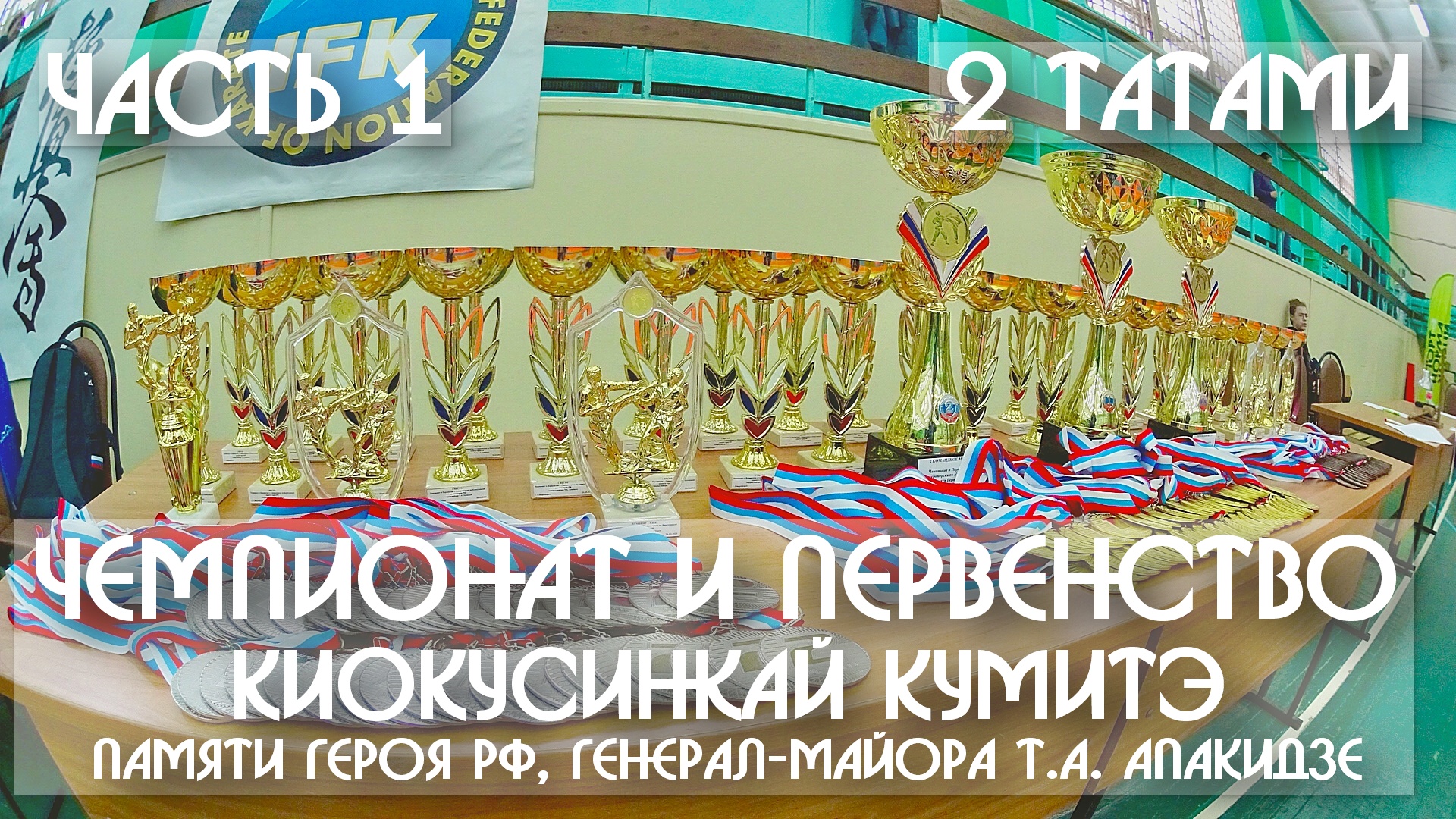 Чемпионат и Первенство по Киокусинкай кумитэ памяти героя РФ Т.А. Апакидзе / 2 ТАТАМИ / ЧАСТЬ 1