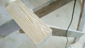 Состаривание дерева, этап 1