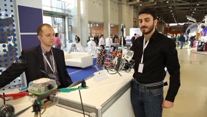Прототип экзоскелета из Lego на "Открытых инновациях"