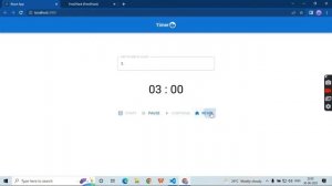 Timer/Stopwatch app with Controls using React Hooks