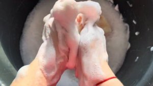 • ASMR SOAP Duru set • Soaked mushy squeezed soap