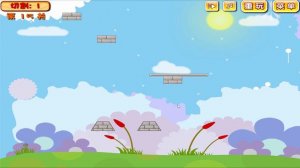 Angry Birds Piggies Out - KICK OUT PIGS AND RESCUE TRIANGLE BIRDS BY CUTTING ROPE!