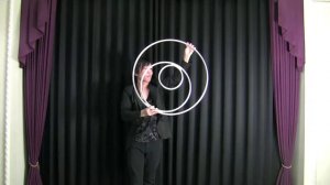 Оригинальное жонглирование кольцами