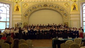«Вечер на рейде» — Сводный хор участников IV Пасхального хорового фестиваля ПСТГУ