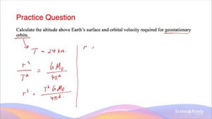 Low-Earth & Geostationary Orbits and Satellites: Properties & Uses // HSC Physics