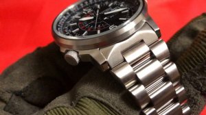 Часы пилот на солнечной батарее Citizen Nighthawk Eco-Drive Promaster Pilot Watch BJ7000-52E