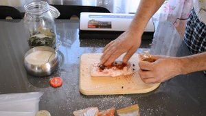 Солим сало в ВАКУУМЕ