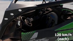 Daewoo Matiz vs Kawasaki Teryx KRX 1000 ? 200 km/h ? BeamNG.drive CRASH test