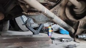 Установил воздушные подушки(баллоны) в пружины Nissan Serena TNC24