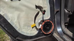 Замена штатки задних дверей Opel antara на DL Audio Gryphon Lite 165 V.2