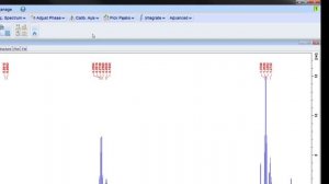 NMR Spectrum Processing Using Bruker's Topspin software