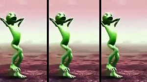 Dance of the green little man (Танец зелёного человечка)???