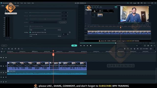 filmora x remove watermark windows 10 | audio ducking in filmora x || Bpr training смотреть онлайн