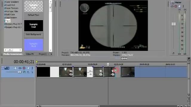[Sony Vegas] Замедление и ускорение фрагментов видео. Урок 2. смотреть онлайн