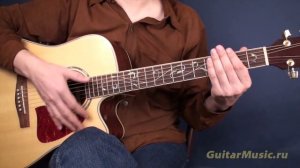 Как играть Эстрадный бой на заглушенных струнах