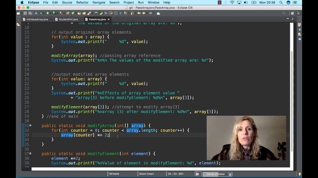 50) Passing array values | Java with Ali