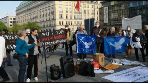 Митинг памяти погибших в Одесском Доме профсоюзов. Берлин. Германия.