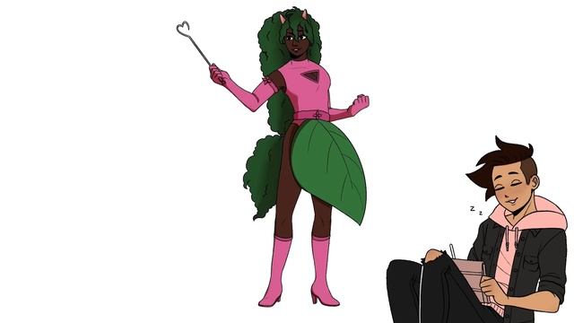 Magical Girl Art Telephone Everyone Forgets Her Design Edition