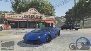 GTA V Lamborghini Aventador Ultimae LP780 4 Roadster Звук Двигателя Lamborghini Aventador