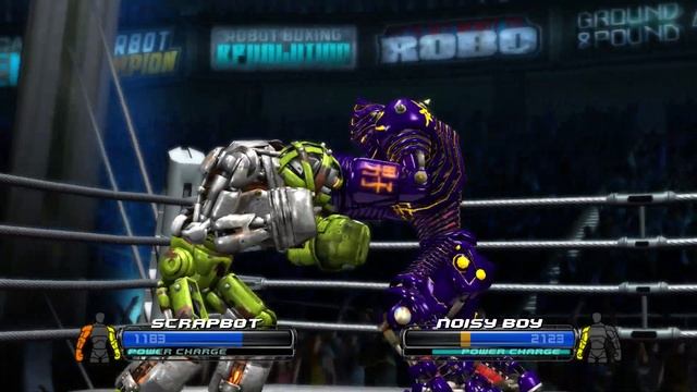 REAL STEEL THE VIDEO GAME [XBOX360/PS3] - SCRAPBOT vs NOISY BOY смотреть онлайн