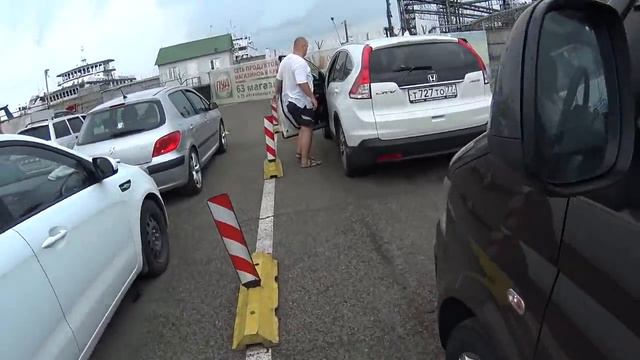 В #Крым на машине  2016 год ч. 2 ~Паром~