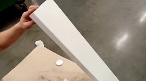 Грунт-эмаль Novax. Нанесение на деревянный брусок.