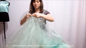Как пошить Детское Платье! Как сделать выкройку! Шьем Юбку Платья Асимметричного Покроя часть 2