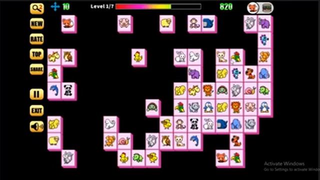 Onet Connect Animal -Game Pikachu classic on Android Classic level 1 смотреть онлайн