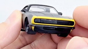 Transformers Bumblebee Chevrolet Camaro - Tomica Dream and Jada Toys Bigtime Muscle 1/64 Diecast