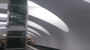 Оборотный тупик за станцией Битцевский парк + обзор станции