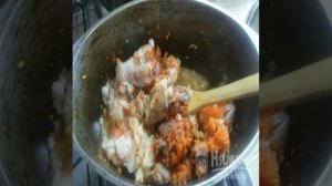 Плов по-домашнему в утятнице с курицей