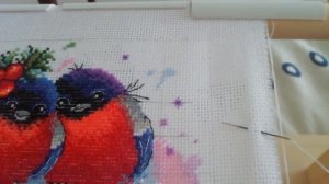 Вышивка готова! Чем удалить с канвы карандаш?