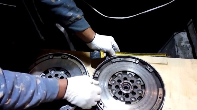 Сравнивание двухмассовых (демпферных) маховиков Вито Vito 638 смотреть онлайн