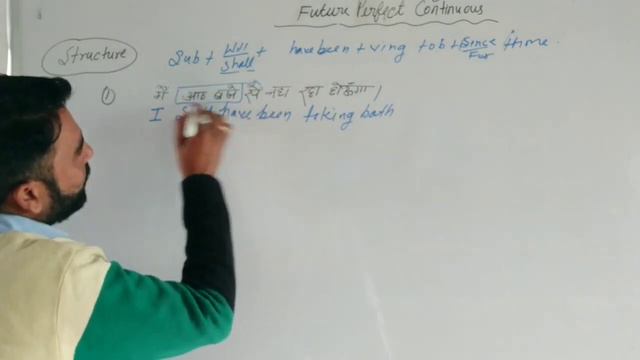 Future Perfect Continuous Tense || Will +have been +verb+Sinc/For + Time.. смотреть онлайн