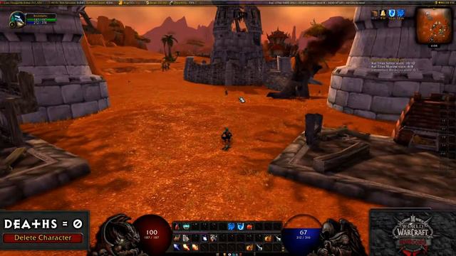 WoW Classic Hardcore Troll Mage lvl 2 смотреть онлайн