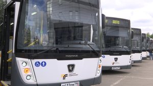 В Люберцах запустили новые комфортабельные автобусы