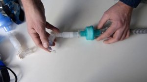 Контур искусственной вентиляции легких с пассивным клапаном выдоха.