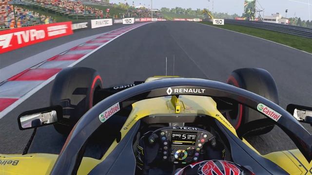 F1 2019 Renault f1 Team Hungaroring gameplay смотреть онлайн