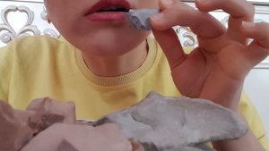 Розовая узбечка,зелёная и арабская глины.