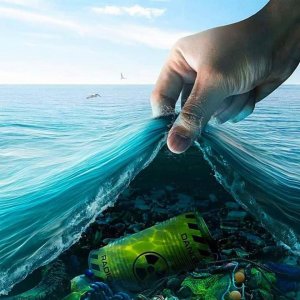 Plastic pollution